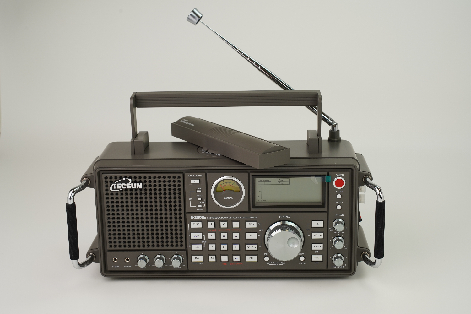 Tecsun S-2200x и его телескопическая антенна